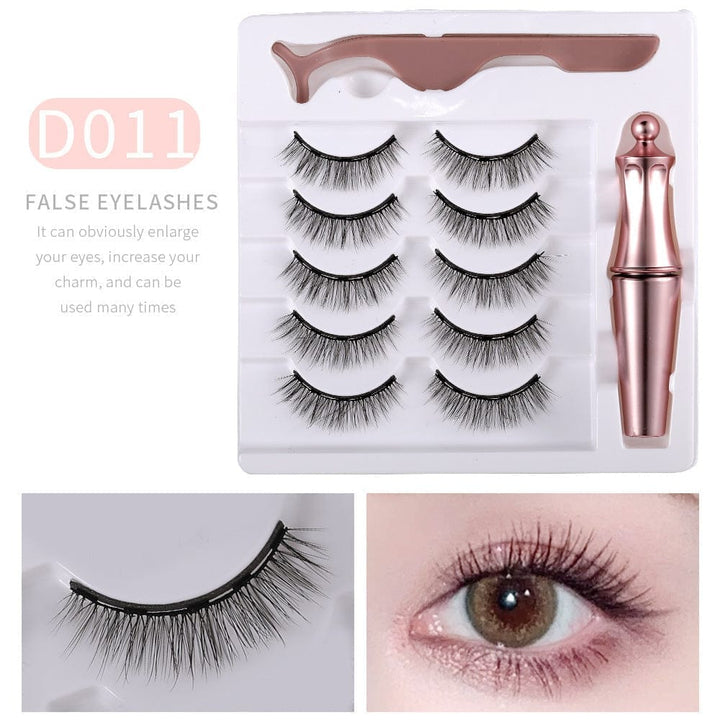 Mink Eyelashes Magnetic Eyelashes 5 Pairs Of Magnets BENNYS