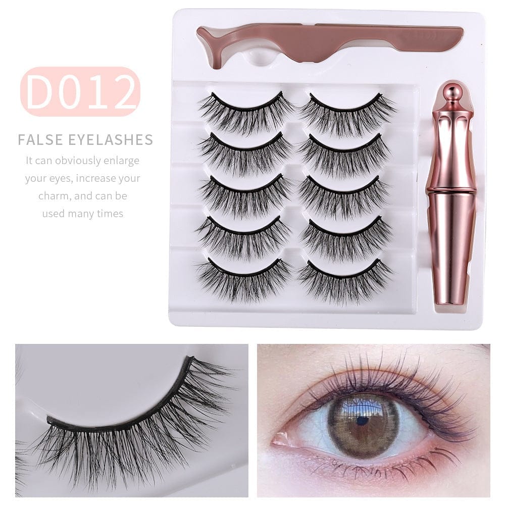 Mink Eyelashes Magnetic Eyelashes 5 Pairs Of Magnets BENNYS