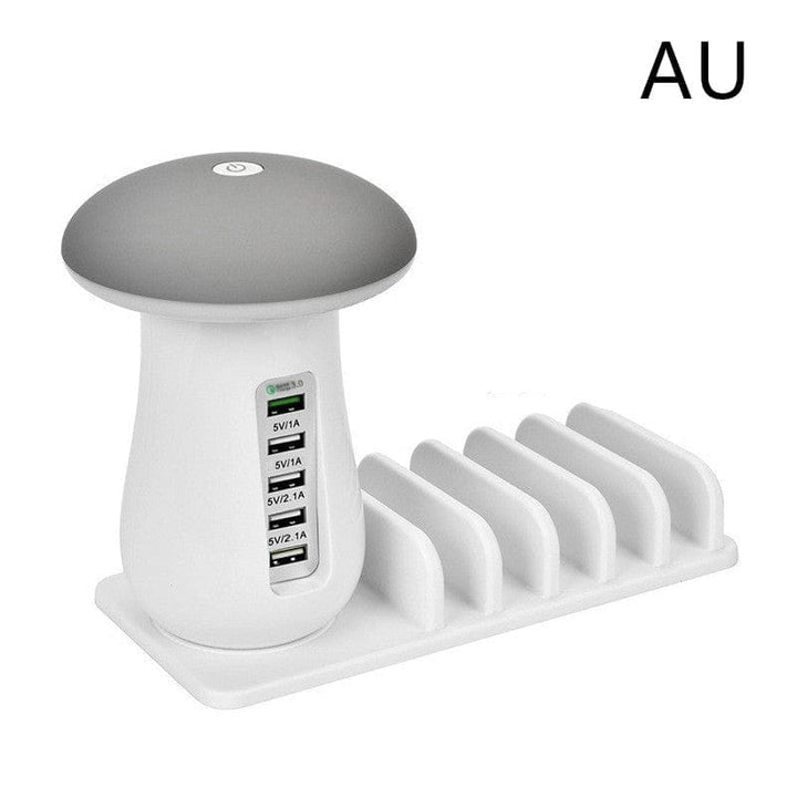 Mushroom Lamp LED Lamp Holder USB Charger BENNYS