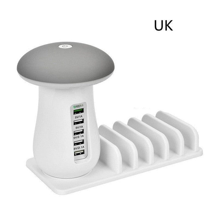 Mushroom Lamp LED Lamp Holder USB Charger BENNYS