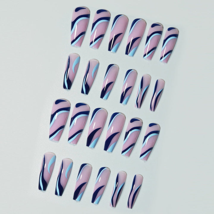 Nail Sequins Wearing Nails Long Ballet Nails BENNYS