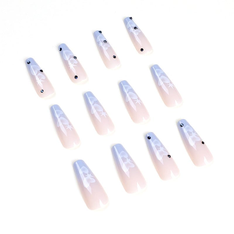 Nail Stickers Peach Heart Nail Tip BENNYS