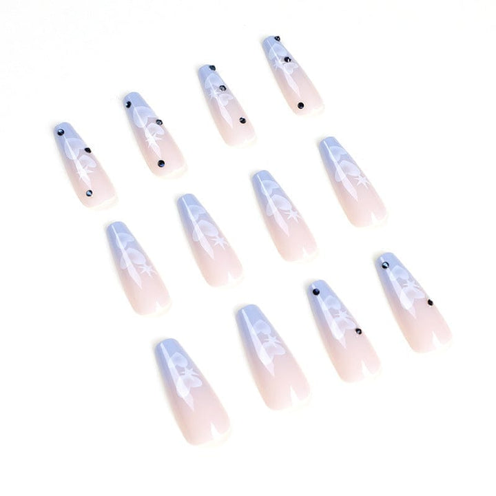 Nail Stickers Peach Heart Nail Tip BENNYS