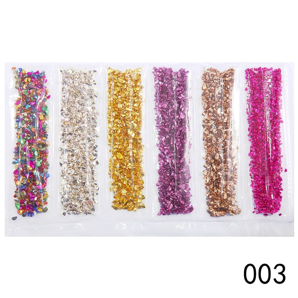 Nail Supplies Glass Fragments Nails Accessories BENNYS