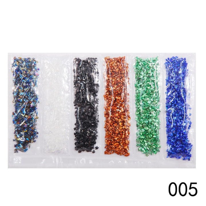 Nail Supplies Glass Fragments Nails Accessories BENNYS