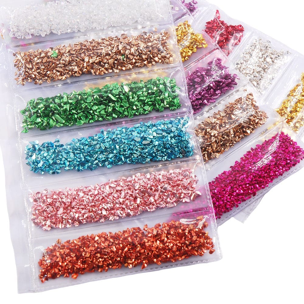 Nail Supplies Glass Fragments Nails Accessories BENNYS