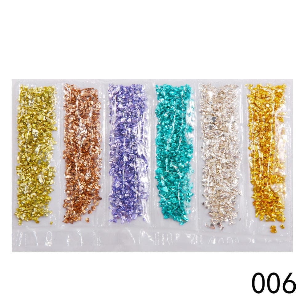 Nail Supplies Glass Fragments Nails Accessories BENNYS