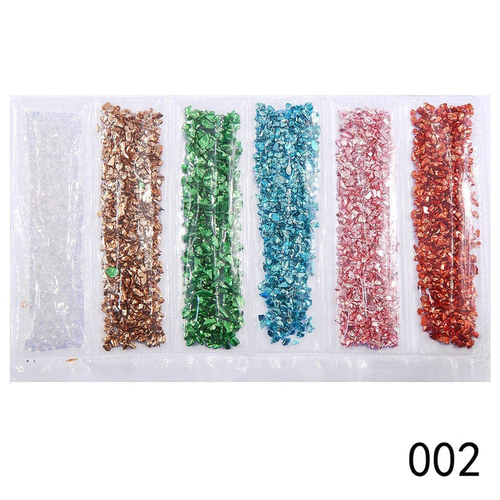 Nail Supplies Glass Fragments Nails Accessories BENNYS