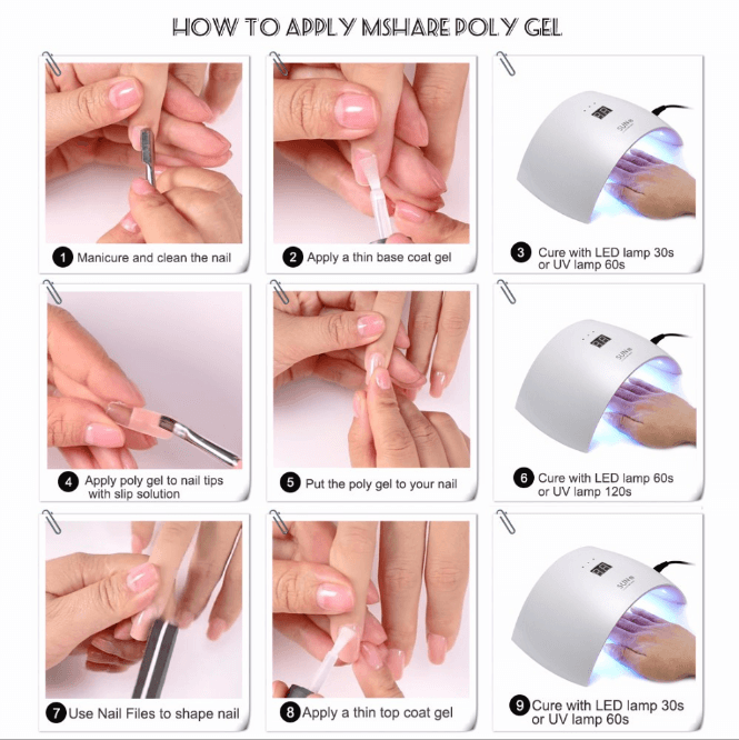 Nails Poly Gel BENNYS