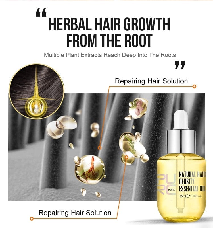 Natural Hair Growth Essence Thickener Regrowth Serum Treatments BENNYS