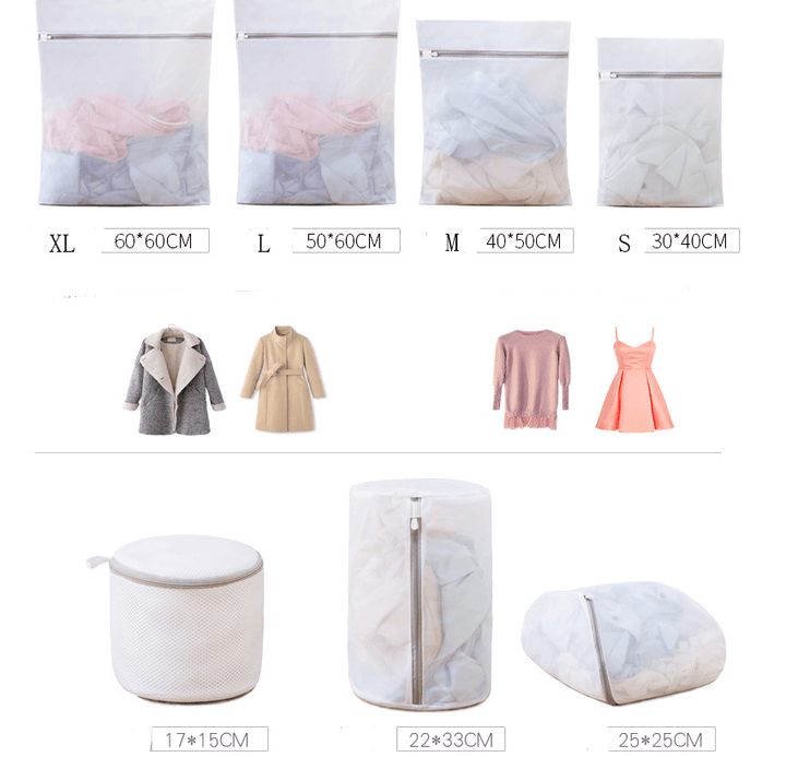 Net underwear laundry bag anti-deformation bra nursing special fine mesh coarse net hotel wash bag set BENNYS