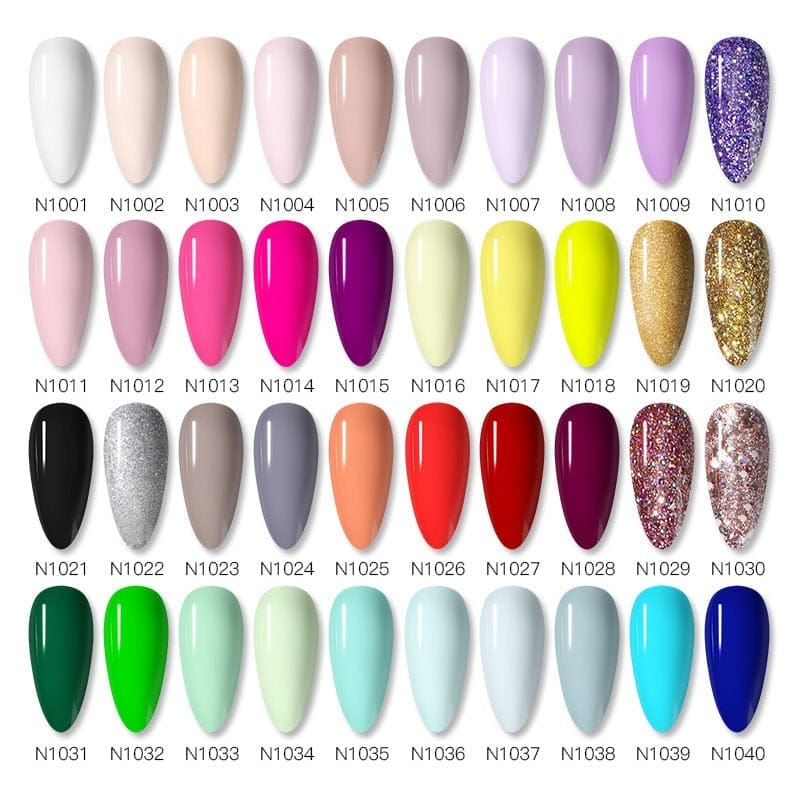 New 40 Colors 8ml Nice Soak Off Nail Gel BENNYS