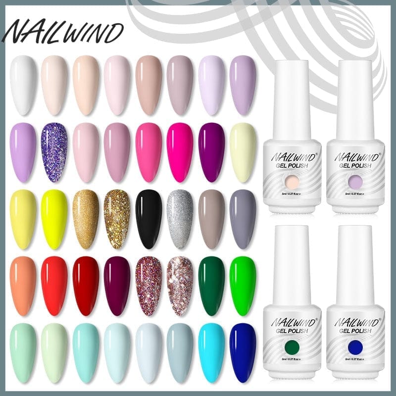 New 40 Colors 8ml Nice Soak Off Nail Gel BENNYS