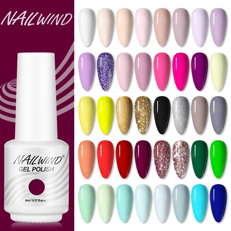 New 40 Colors 8ml Nice Soak Off Nail Gel BENNYS