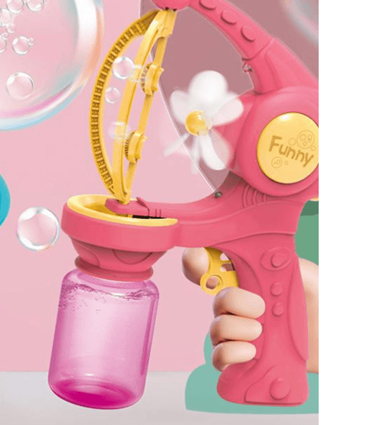 New Children's Electric Bubble Machine Toys Fully Automatic Bubble Porous BENNYS
