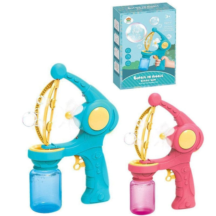 New Children's Electric Bubble Machine Toys Fully Automatic Bubble Porous BENNYS