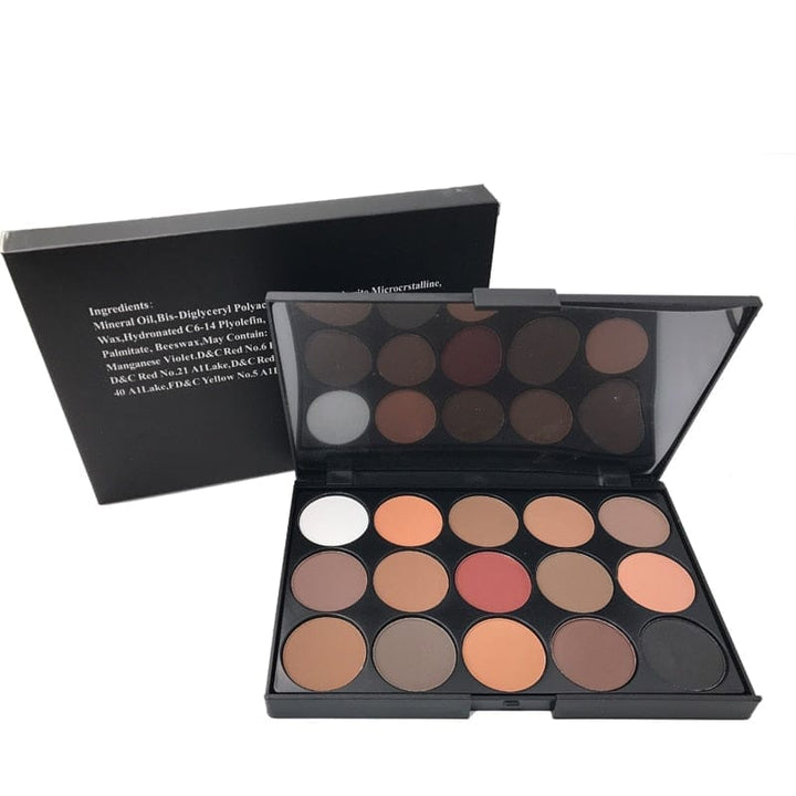 New Fashion 15 Colors Eye Shadow Makeup Shimmer Matte BENNYS