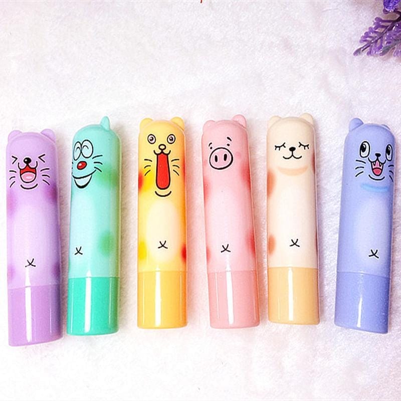 New Makeup Moisturizing Colourless Lip Balm Natural Plant Sphere Lip Gloss Fruit Embellish lipstick BENNYS