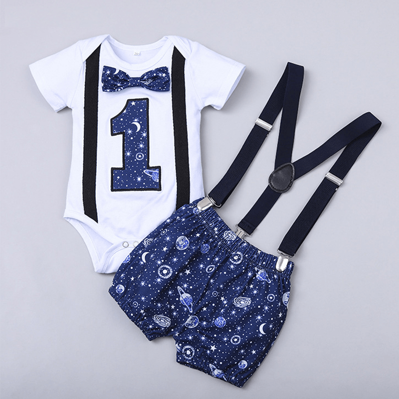 Newborn Baby Boy Clothes 1 Year Birthday Costume Boys Bennys
