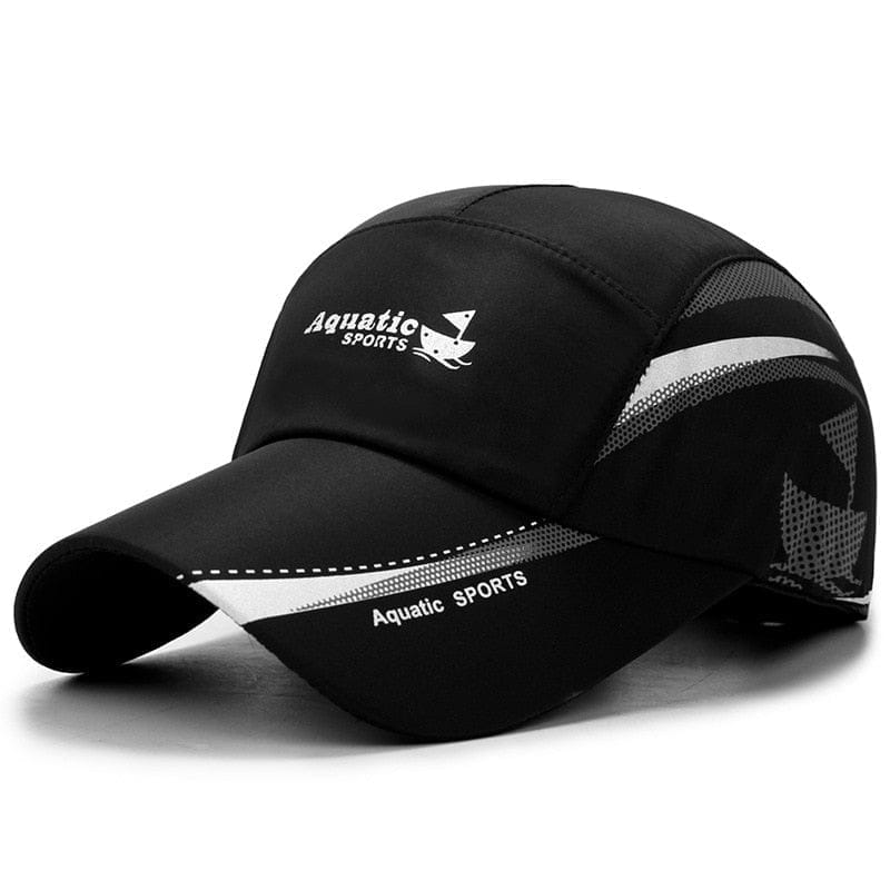  Mens Waterproof Cap Lightweight and Quick Drying Outdoor Cap  for Women Adjustable Fishing Hunting Black : Sports & Outdoors