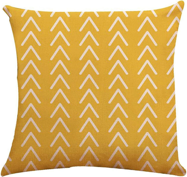 Pillow Covers 18X18, Sofa Throw Pillow Covers 18X18 Inch 45X45 Cm (Set of 4) BENNYS