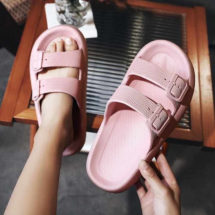 Platform Slippers Women's Casual Soft Bottom Outdoor Slippers BENNYS