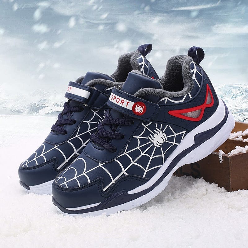 Plush Cotton Spiderman Running Shoes Bennys Beauty World