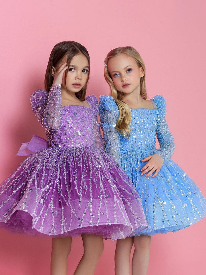 Puffy Shining Flower Girl Dress Pretty Girl Dress Princess Dress BENNYS