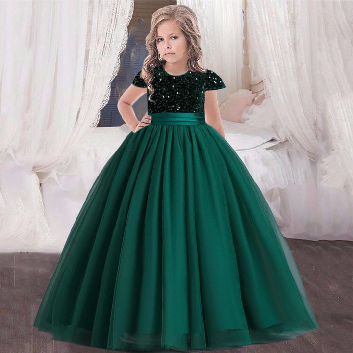 Puffy Tulle Lace Flower Girl  And Christening Dress BENNYS