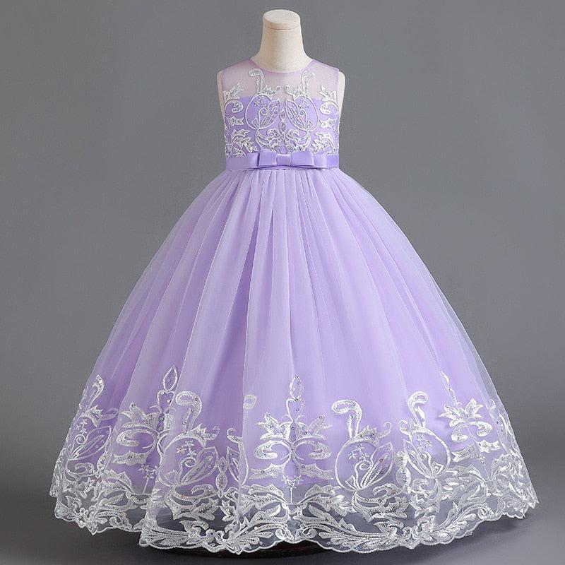 Puffy Tulle Lace Flower Girl  And Christening Dress BENNYS