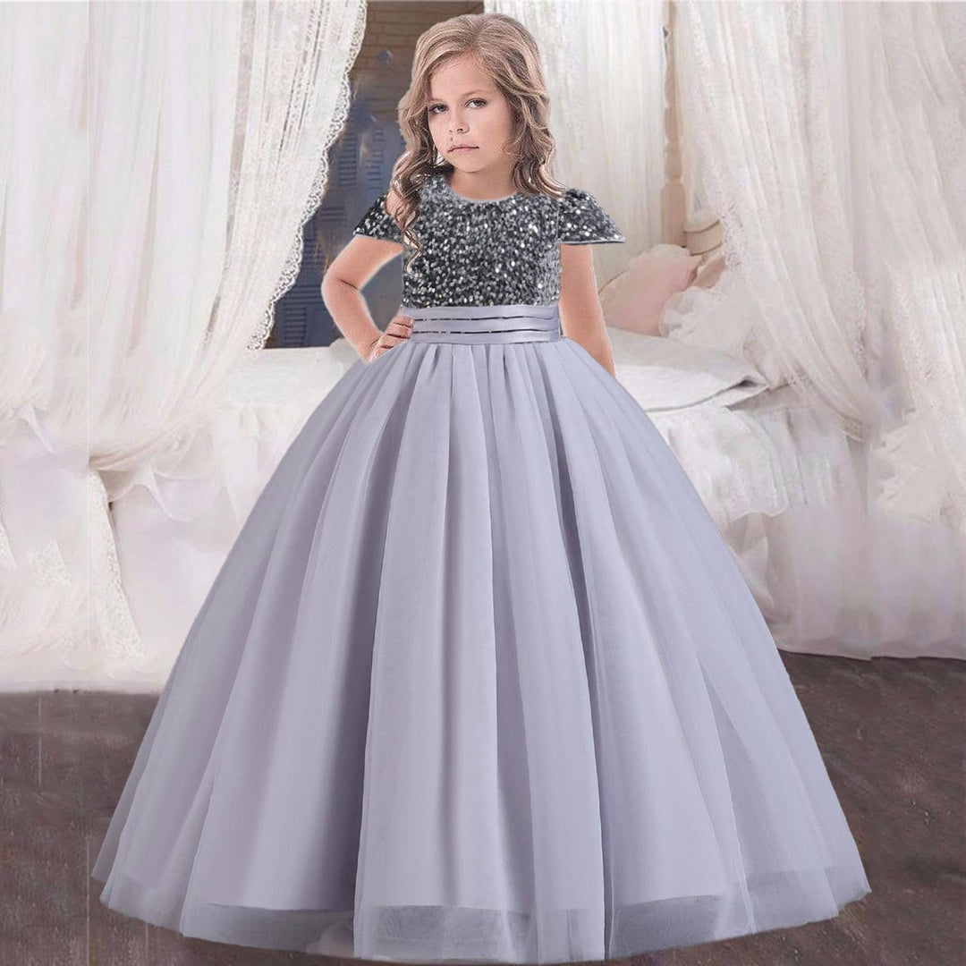 Puffy Tulle Lace Flower Girl  And Christening Dress BENNYS
