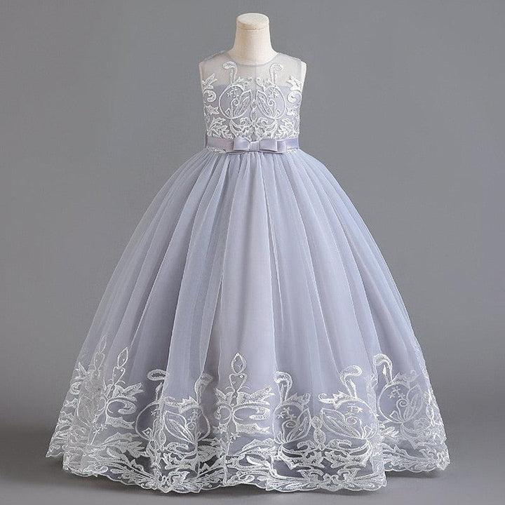 Puffy Tulle Lace Flower Girl  And Christening Dress BENNYS