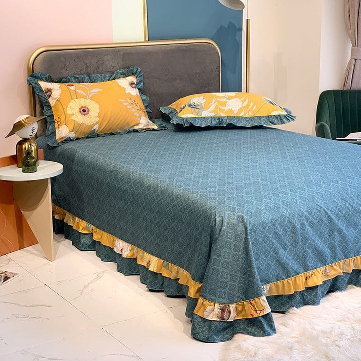 Pure Cotton Edge Rounded Ab Version Bed Sheet Pillowcase BENNYS