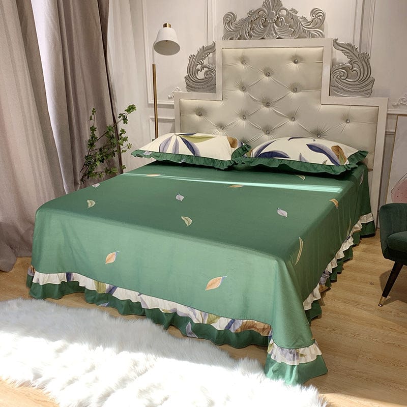 Pure Cotton Edge Rounded Ab Version Bed Sheet Pillowcase BENNYS