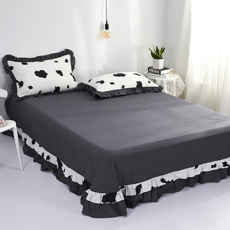 Pure Cotton Edge Rounded Ab Version Bed Sheet Pillowcase BENNYS