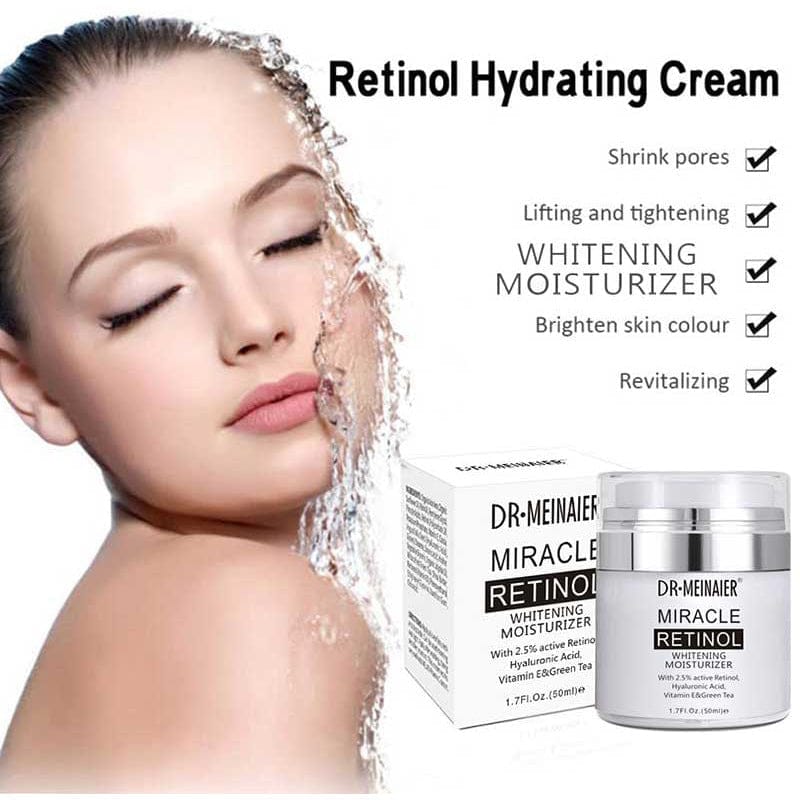 Retinol Moisturizing Cream Shrinks Pores And Restores Skin Care BENNYS