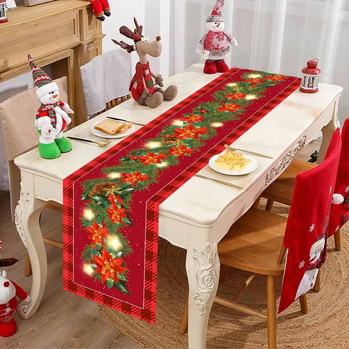 Christmas Snowflakes Table Runner Christmas Decorations