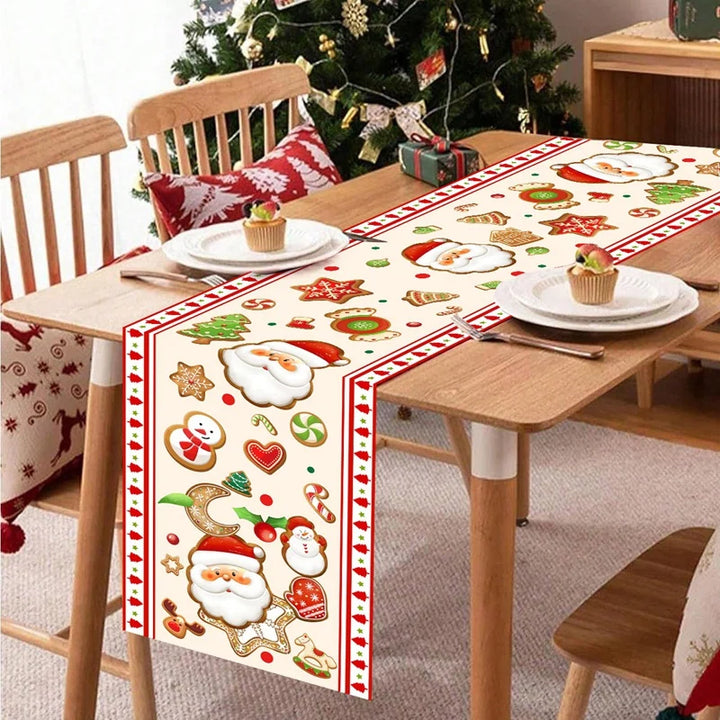 Christmas Snowflakes Table Runner Christmas Decorations