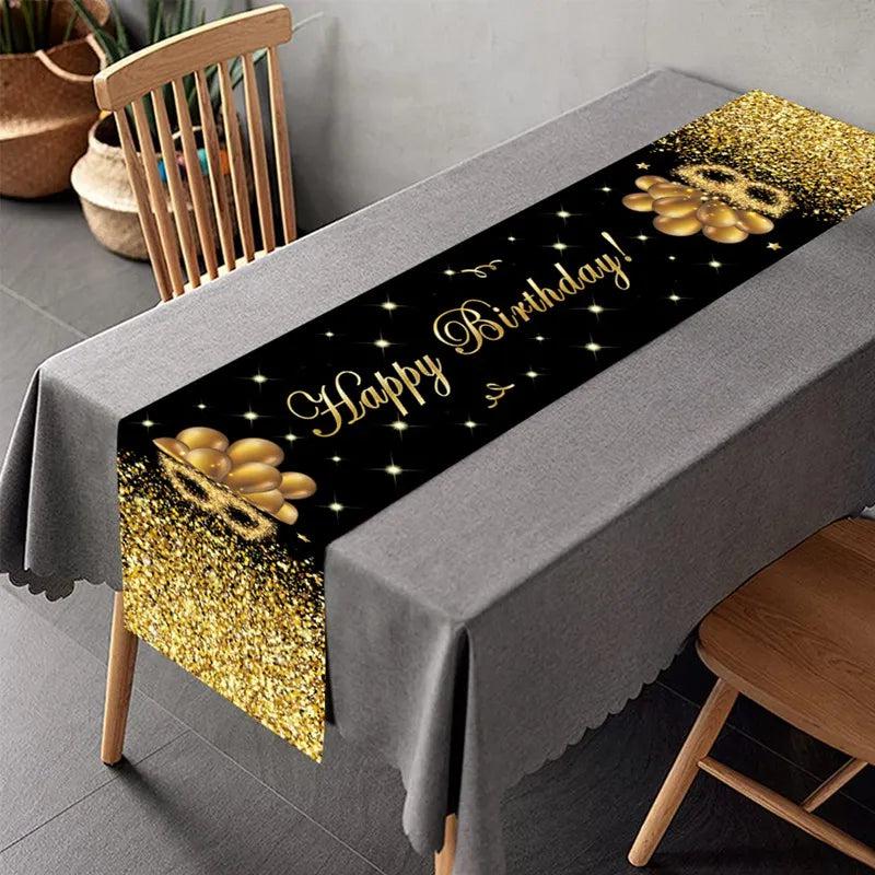 Polyester Table Runner Party Decoration-Table Runner-Arlik interiors