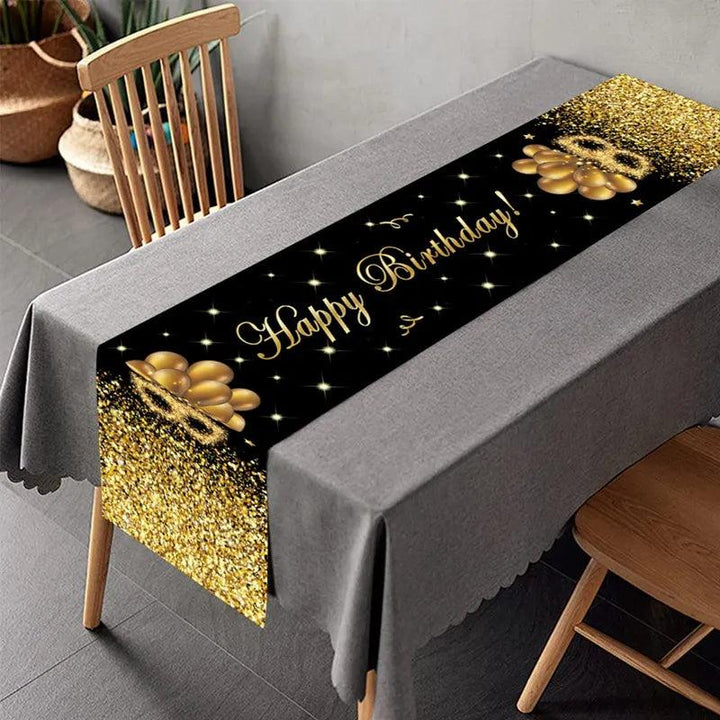 Polyester Table Runner Party Decoration-Table Runner-Arlik interiors