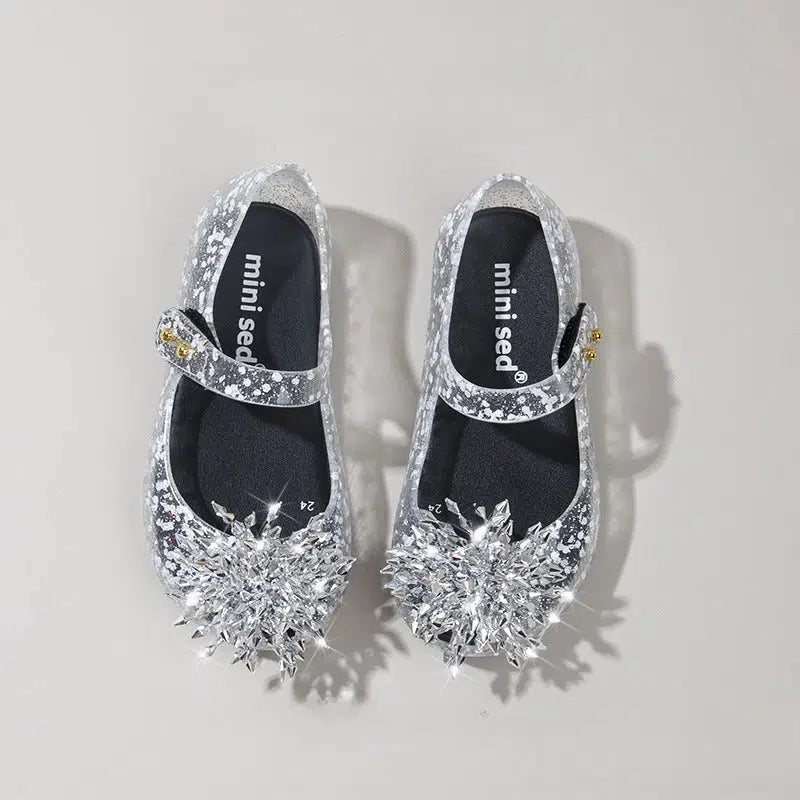 Princess Shoes crystal Rhinestone Children's Shoes-Bennys Beauty World