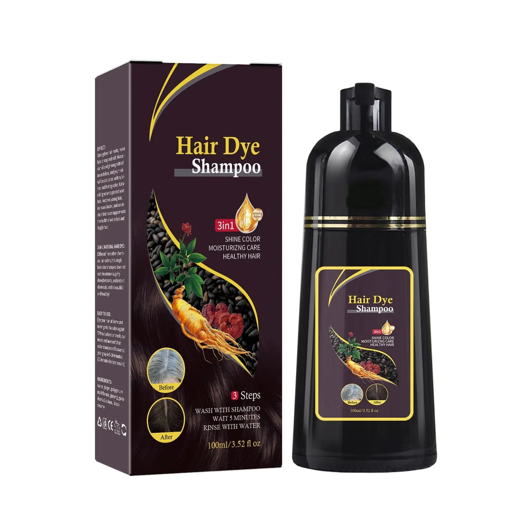 Nova Hair Dyeing Hair Care Shampoo 3-in-1 Natural Hair Dye