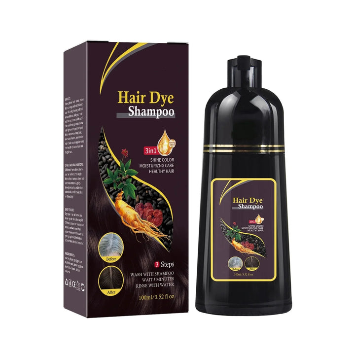 Nova Hair Dyeing Hair Care Shampoo 3-in-1 Natural Hair Dye