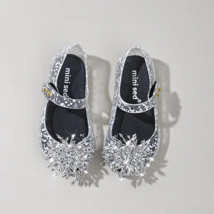 Princess Shoes crystal Rhinestone Children's Shoes-Bennys Beauty World