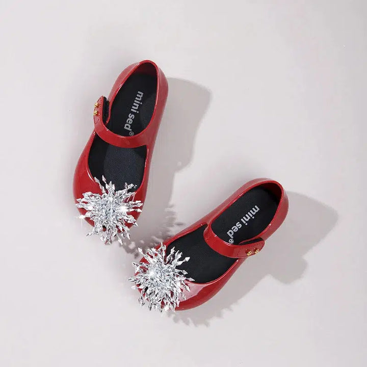 Princess Shoes crystal Rhinestone Children's Shoes-Bennys Beauty World