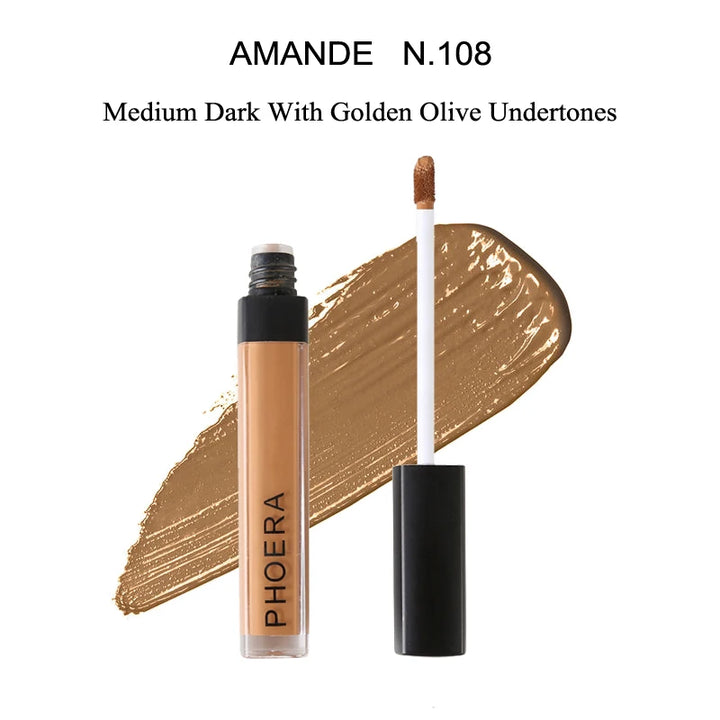 PHOERA 30ml Liquid Foundation Set Oil-control Concealer