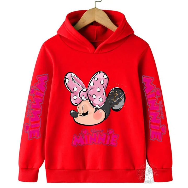 Winter Boys Minnie Warm Top 3-14 Year Old Children's Hoodie-Hoodie-Bennys Beauty World