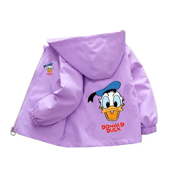 Kids Toddler With Hooded Collar Long Sleeve Casual Clothing-Jacket-Bennys Beauty World