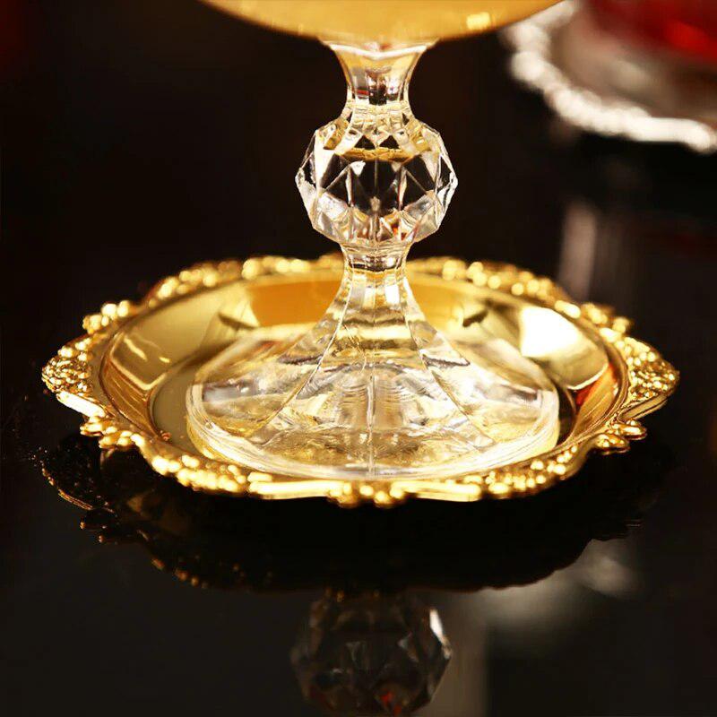6Pcs Vintage Zinc Alloy Placemat-Placemats-Arlik interiors