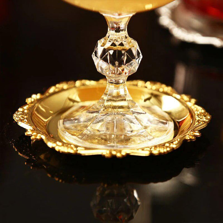 6Pcs Vintage Zinc Alloy Placemat-Placemats-Arlik interiors